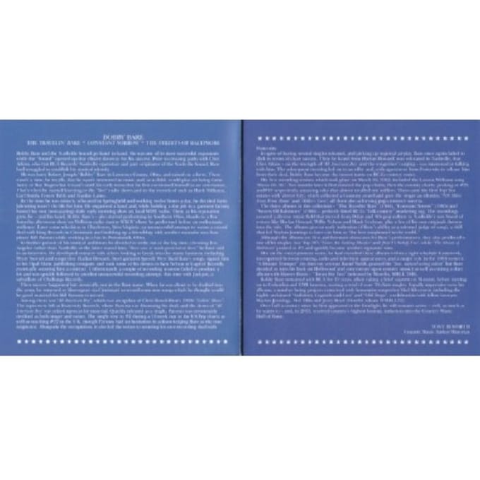 Travelin' Bare / Constant Sorrow / The Streets Of Baltimore - Bobby Bare