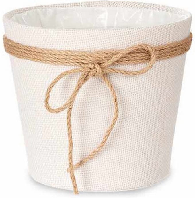 Grondlegger Lasso Stof Wit Plastic (18 x 16 x 18 cm)
