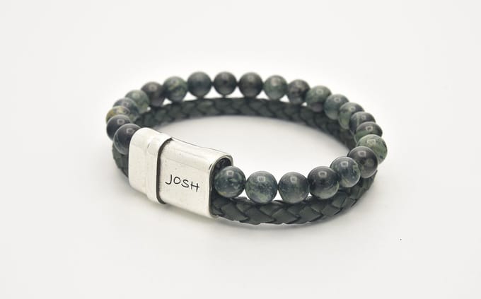 Josh-9286-Armband-Groen-Heren-22,5cm