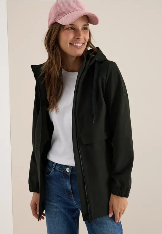 Korte trenchcoat