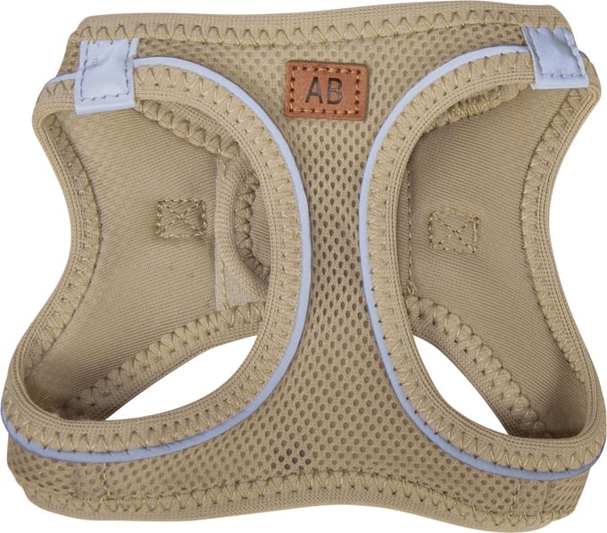 Animal Boulevard - Air-mesh Harnas - Hond - Beige - Maat: M 6-9kg