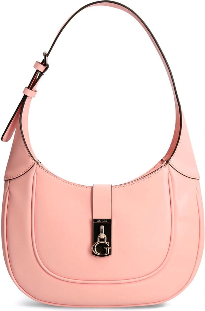 GUESS Schoudertas Maimie Aviana Convertible Hobo Peach Zalmroze
