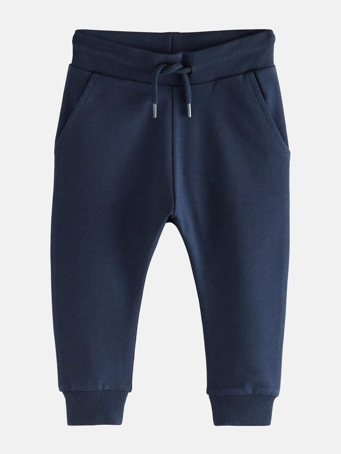 Next - Jongens - Klassieke jersey joggingbroek - Blauw