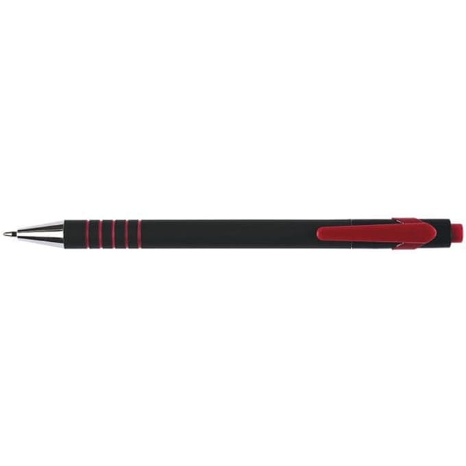 Q-CONNECT balpen Lambda, 0,5 mm, medium punt, rood