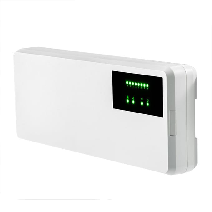 8-kanaals concentrator hubcontroller 8 subkamer elektrische klepbedieningskast voor ondervloer wit