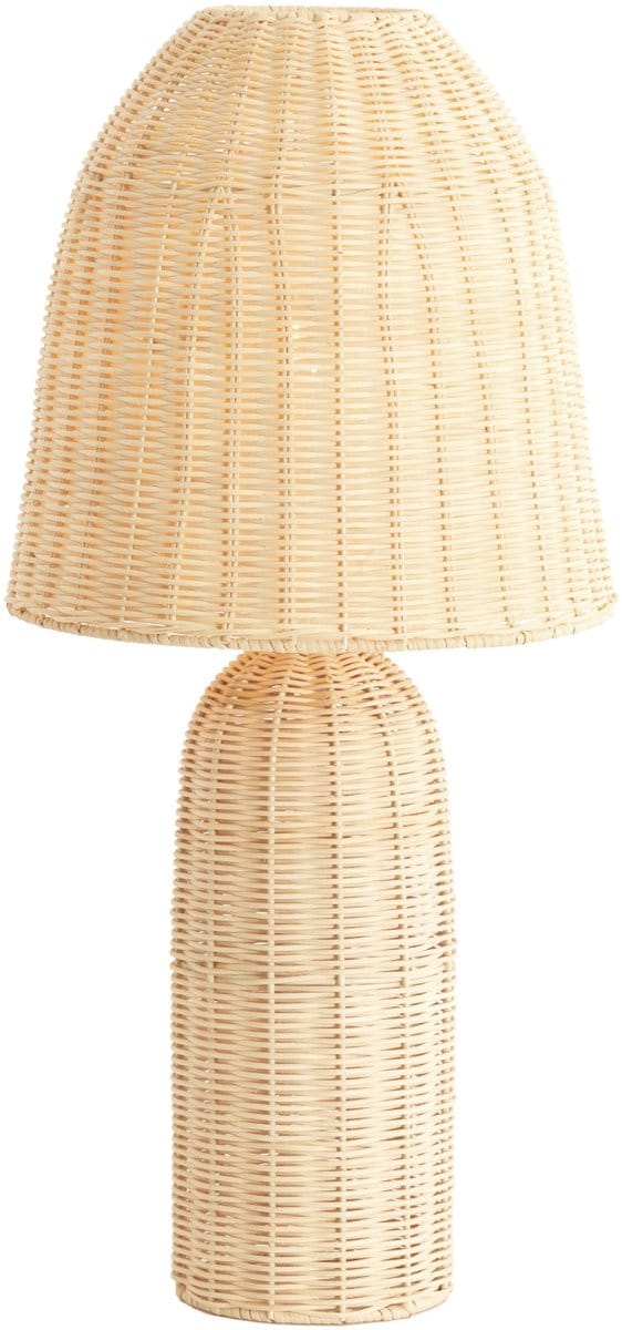 Tafellamp - naturel - Mandor - rotan - Ø 29cm - E27 - 1898184 - Light & Living