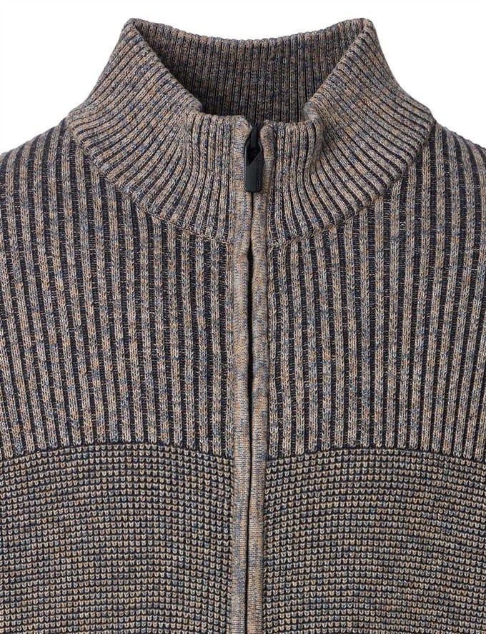 CASA MODA comfort fit vest - beige - bruin
