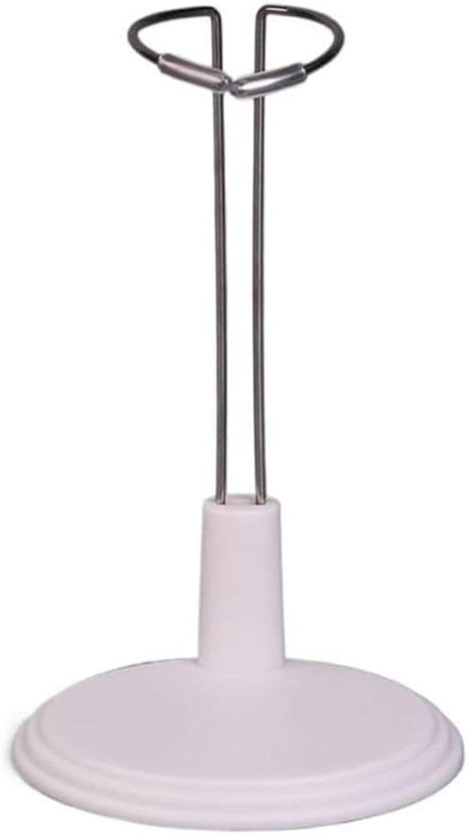 Poppenstandaard - Actiefiguren houder - Poppen Presenteren - Verstelbare tailleclip - 35 cm - Zwart