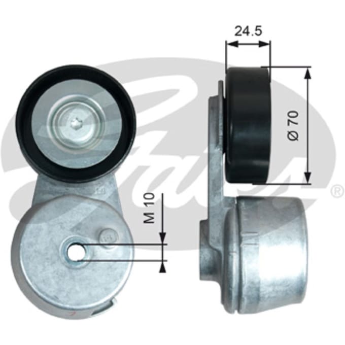 Spanpoelie, V-riem GATES T39375