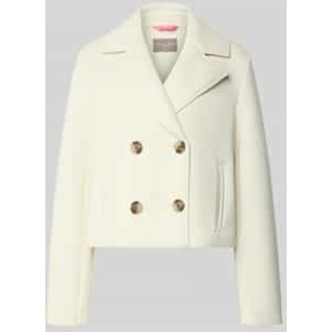 Regular fit jack met viscose