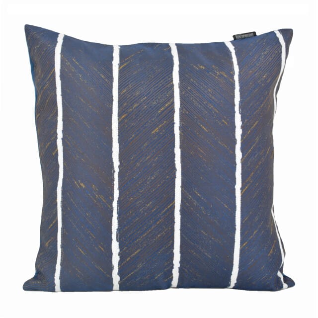 Gek op kussens! Shania blauw | 45 x 45 cm | kussenhoes | polyester