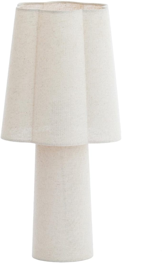 Light & Living Tafellamp Musaby - Linnen - Ø25cm - Modern