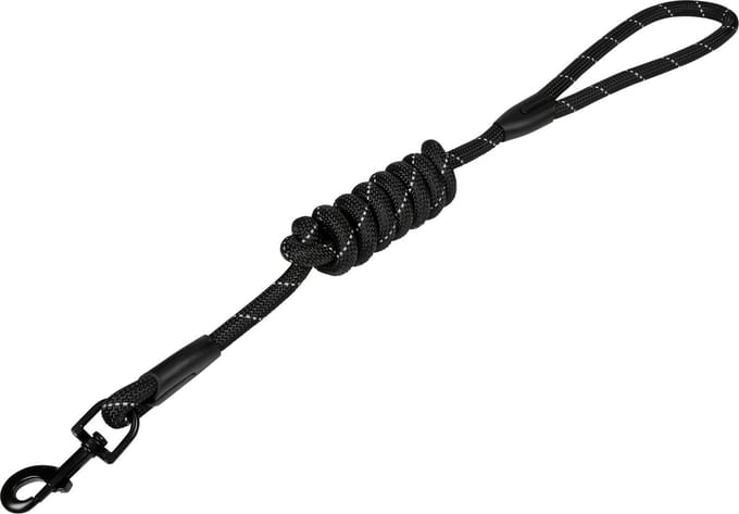 Benson Reflecterende hondenriem - Veiligheid en comfort - 150 cm - Zwart