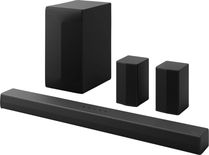 LG DS60TR Soundbar met 5.1-kanaals surround en achterluidsprekers - DS60TR