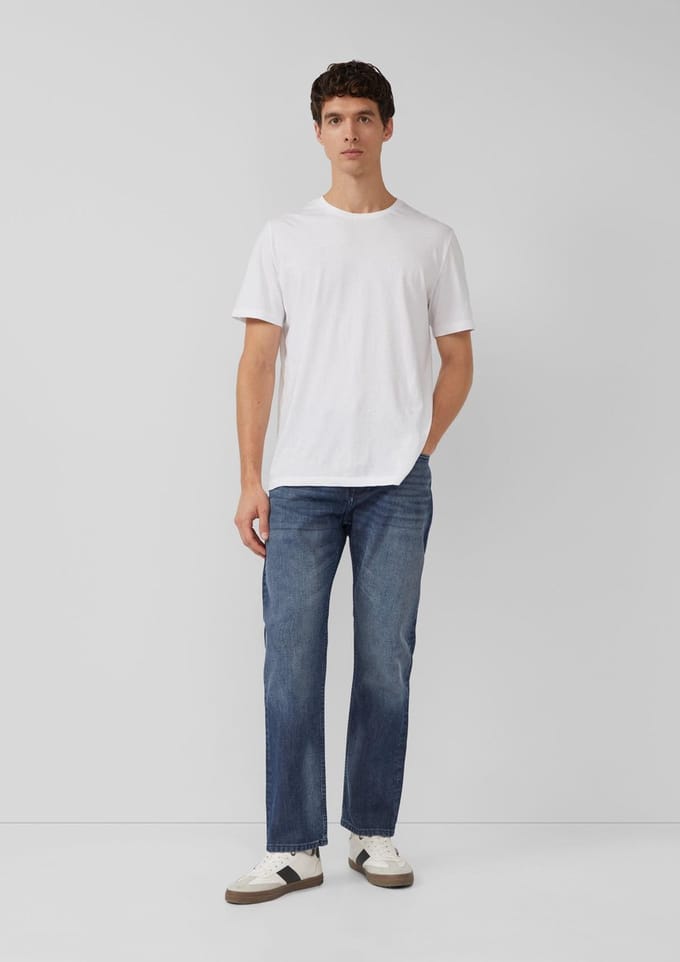 s.Oliver - male - Jeans broek Regular Fit Mid Rise Straight Leg 5-pocket