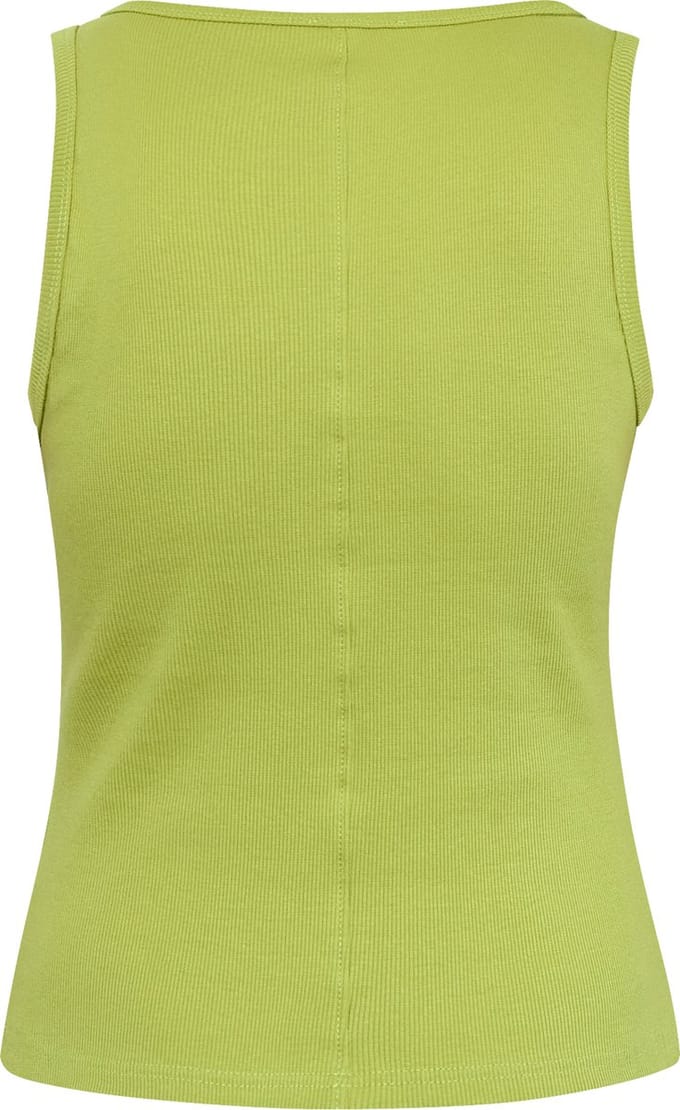 SISTERS POINT Eike-new - Dames Top - Lime Green - Maat M
