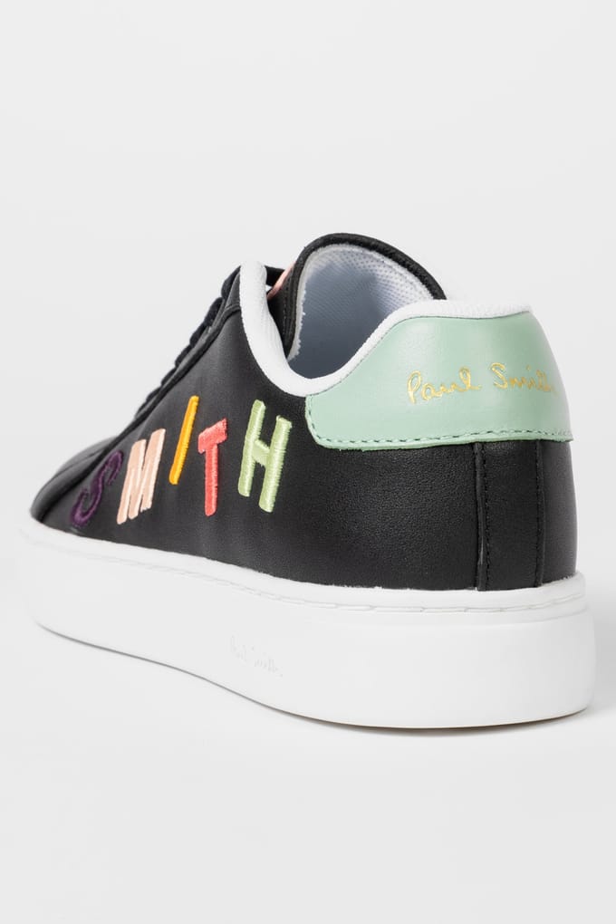 Paul Smith Shoe Lapin Black Letters Black Taglia: 37 | Sneakers Outlet | Donna | Nero