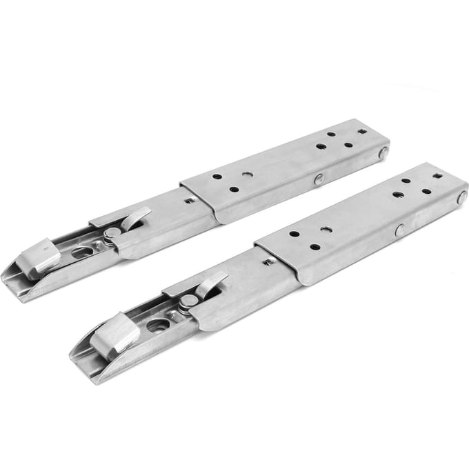 2 stuks Opvouwbare Plankdrager RVS Wandmontage Veerbelaste Steunrek