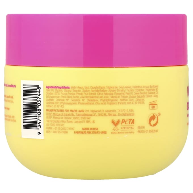 b.fresh, Whipped Dream, Hydraterende Body Whip, Perzik + Mandarijn, 250ml (8,5 fl oz) pink