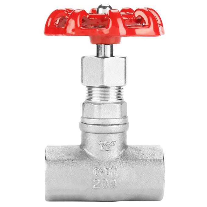 DN15 RVS Schuifafsluiter BSPP G12 Roterende Schuifafsluiter voor Water Olie Gas