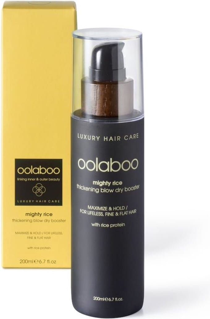 oolaboo mighty rice blow dry booster 200 ml