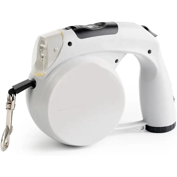 Multifunctionele 6-in-1 Hondenriem - hondenhalsband – Leashic InnovaGoods® - Met LED-Licht, Waterfles & Meer