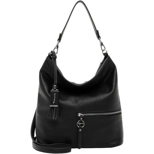 Tamaris Schoudertas Nele Hobo Bag Black Zwart
