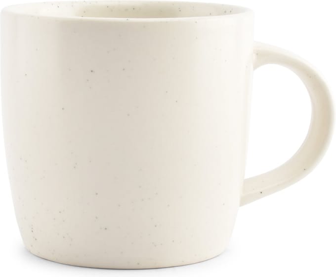 ONA Beker 36cl vanille Dot (Set van 6)