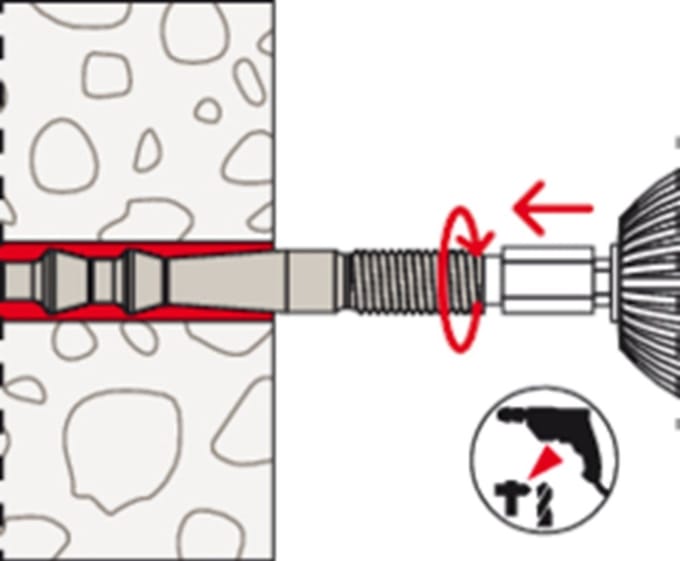 Fischer 500547 FHB II-PF 10 x 60 Highbond patroon High Speed 10 mm 10 stuk(s)