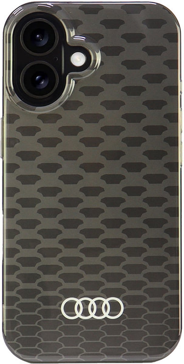Audi - Backcover iPhone 16 - Magsafe - Grijs