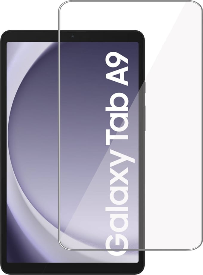 Screenprotector geschikt voor Samsung Galaxy Tab A9 / Tab A11 – Gehard Glas - Proteqt+