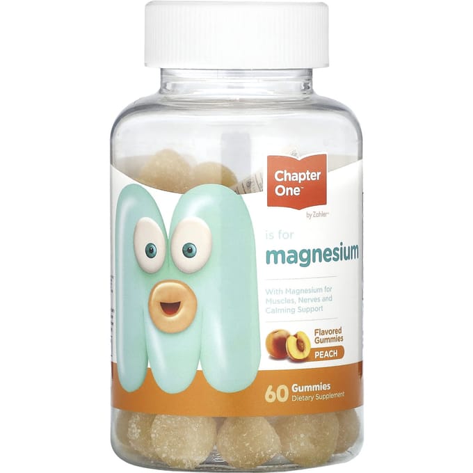 Hoofdstuk 1, M staat voor magnesium, perziksmaak, 60 tabletten