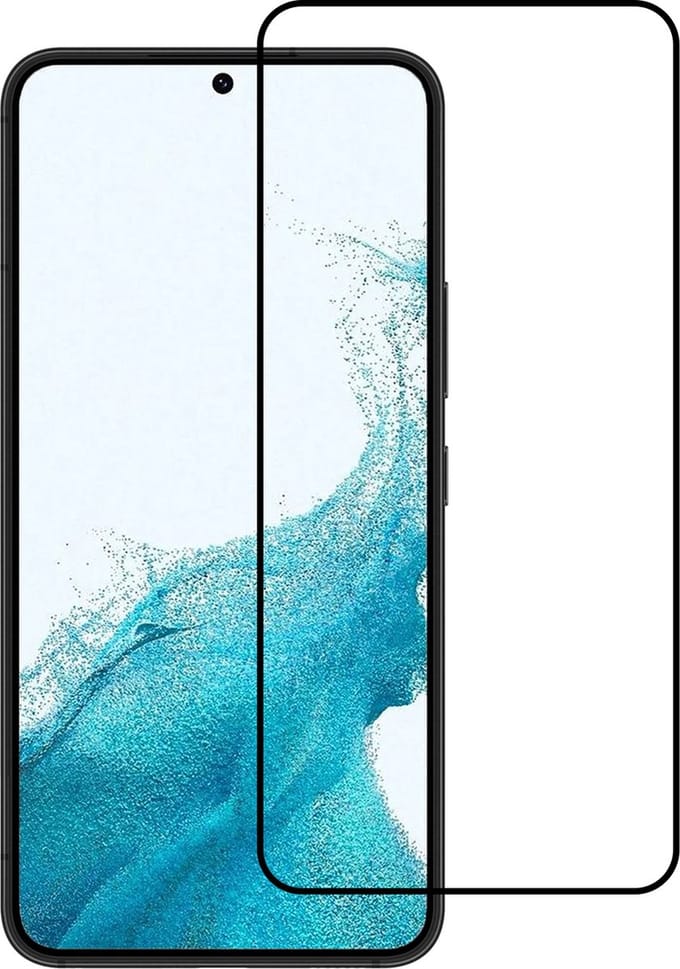 Screenprotector - Geschikt voor Samsung Galaxy S22 Plus - Full Cover - Beschermglas - Gehard Glas - Tempered Glass - Screen Protector