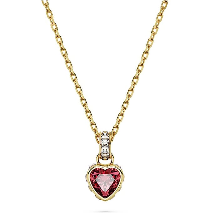 Swarovski 5648750 Chroma Hart Rood Stud Ketting 5648750