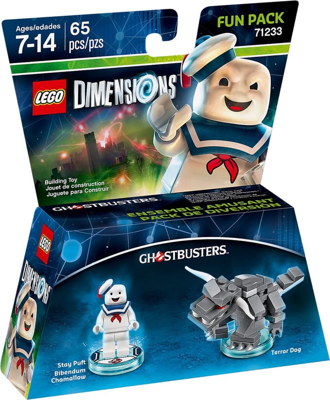 Warner Bros DIMENSIONS Stay Puft Fun Pack - 71233 Bouwpakket