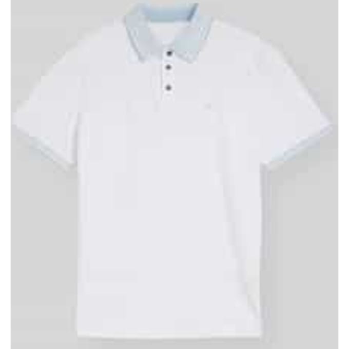 regular fit poloshirt van puur katoen