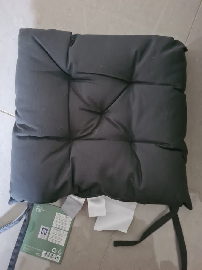 Livarno home Zitkussen 35 x 35 cm Grijs
