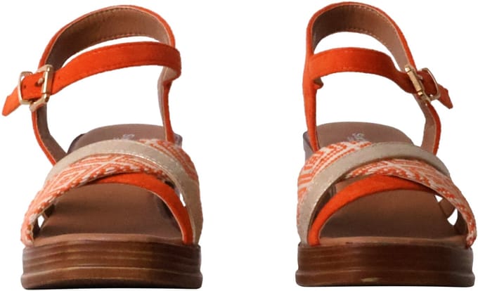 Sandalen met hak