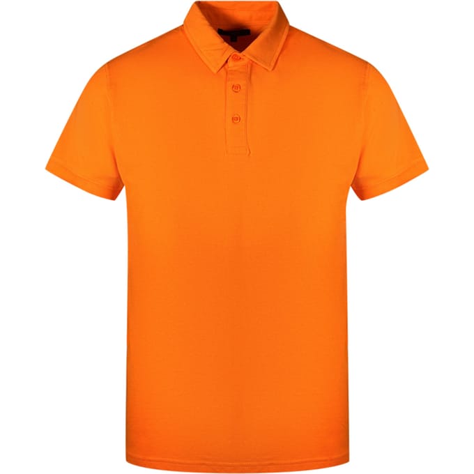 Cavalli Class Merkenlogo Oranje Polo Shirt