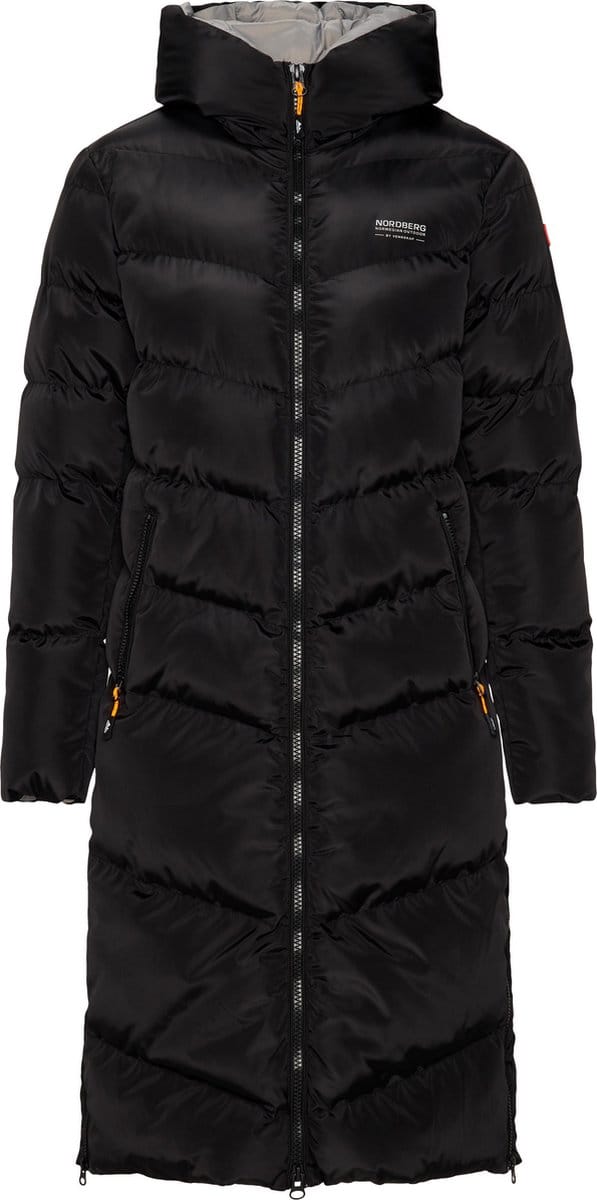 Nordberg Puffer Jacket Helena - Dames - Zwart - Maat 3XL