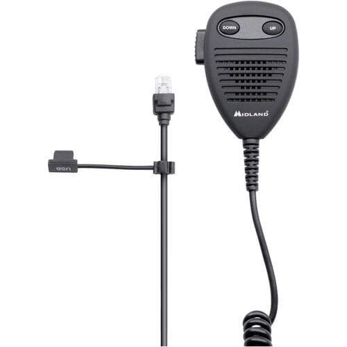 Midland CB-microfoon voor M-Mini en CB-Go USB met Up/Down-toetsen, R45 C1619