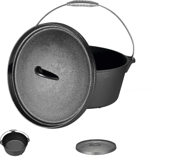 Dutchlander Dutch Oven 6 liter 15 x 31 cm preseasoned