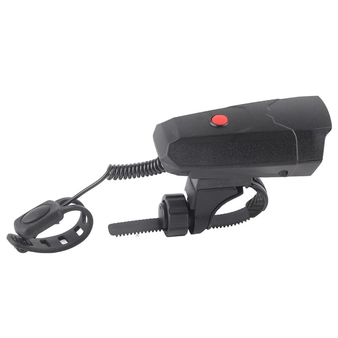 Klaxons de vélo Sonnette de guidon de vélo électronique Alarme Klaxon black