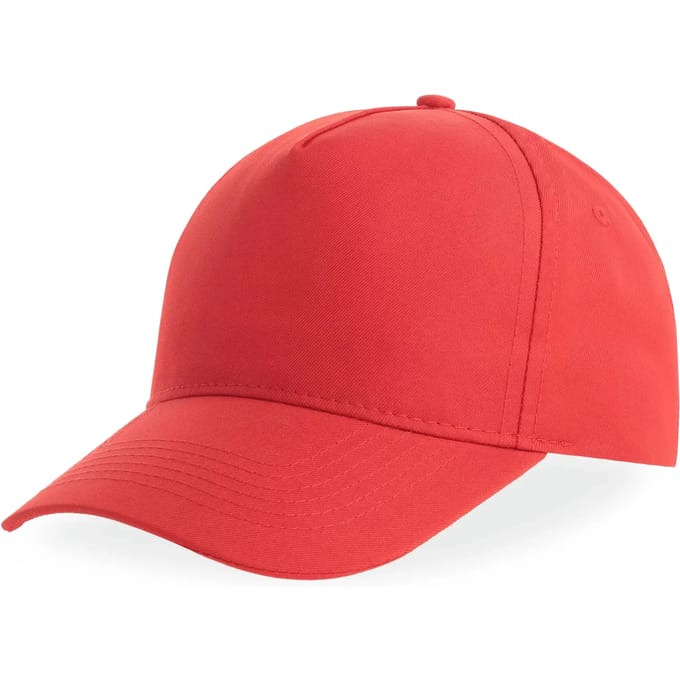 Atlantis Headwear Recy Five Cap AT112 - Red - One size