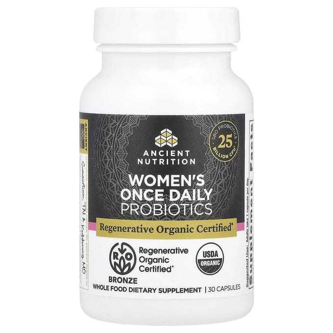 Ancient Nutrition, Probiotica voor vrouwen, 30 capsules (eenmaal daags)