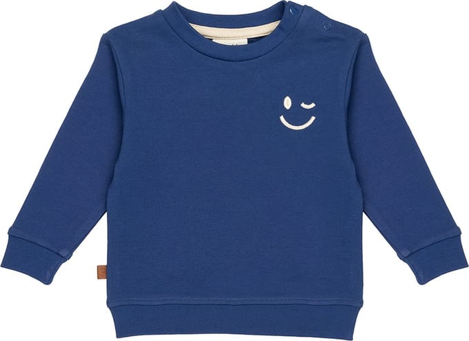 Frogs and Dogs - Smile Sweater | Twilight blue - Katoen - Maat 62