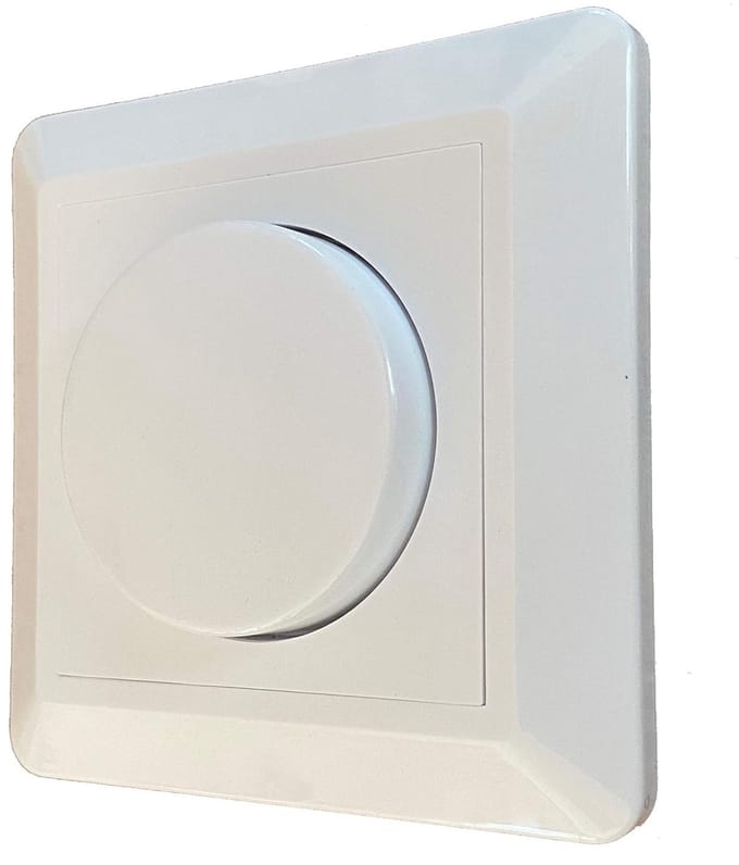 Extra Dimmer Module - Bedieningsmodule Verlichting - Meerdere Dimlocaties - Compatibel met Master Dimmer - 84x84x45 mm - Wit