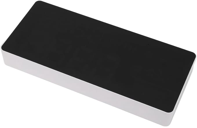 Wand Geluidsmeter - CO2 Meter - Luchtkwaliteit Meten - App Controle - 32 x 5 x 1 cm