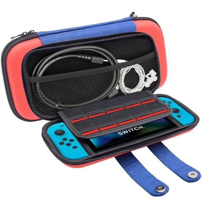 Vert-Sac de rangement pour Nintendo Switch, sac de transport, Kit'accessoires, housse de protection transpar
