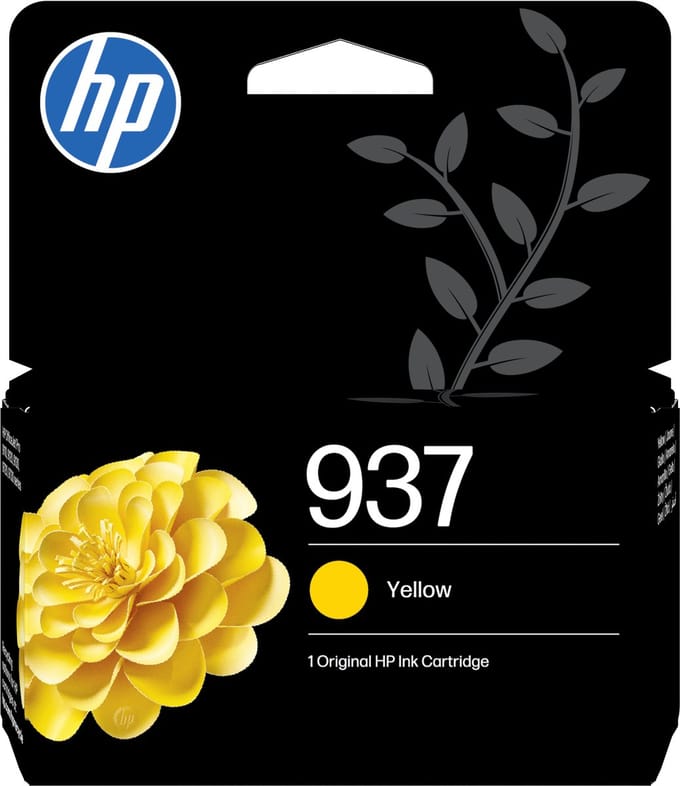HP 937 / 4S6W4NE - Yellow Ink